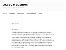 Tablet Screenshot of alceumedeiros.com